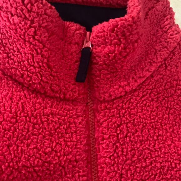 Columbia full zip womens jacket sweater womens medium pink red - Picture 7 of 11